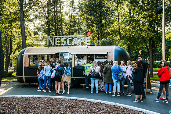 NESCAFE стал кофейным спонсором музыкального фестиваля Ласточка
